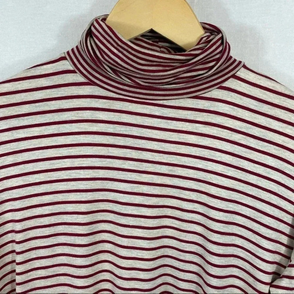 Project Social  T PST Mixed Stripe Turtleneck Top Size M - Picture 3 of 9